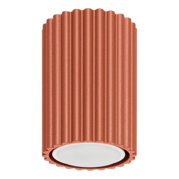Bodové svítidlo KARBON 1xGU10/10W/230V 10 cm červená