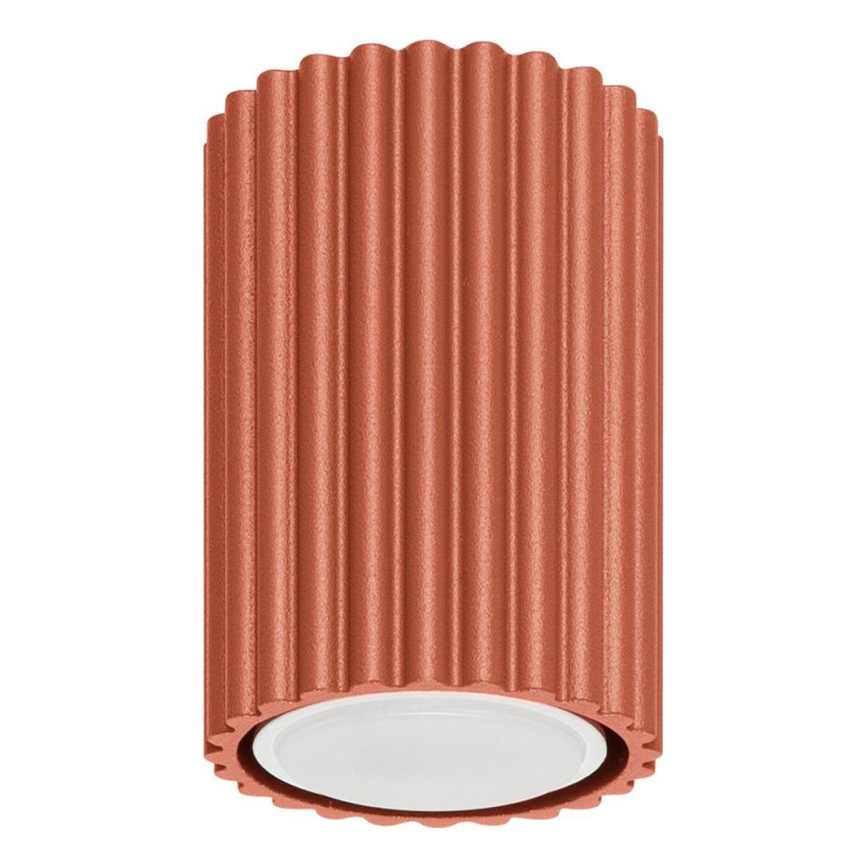 Bodové svítidlo KARBON 1xGU10/10W/230V 10 cm červená
