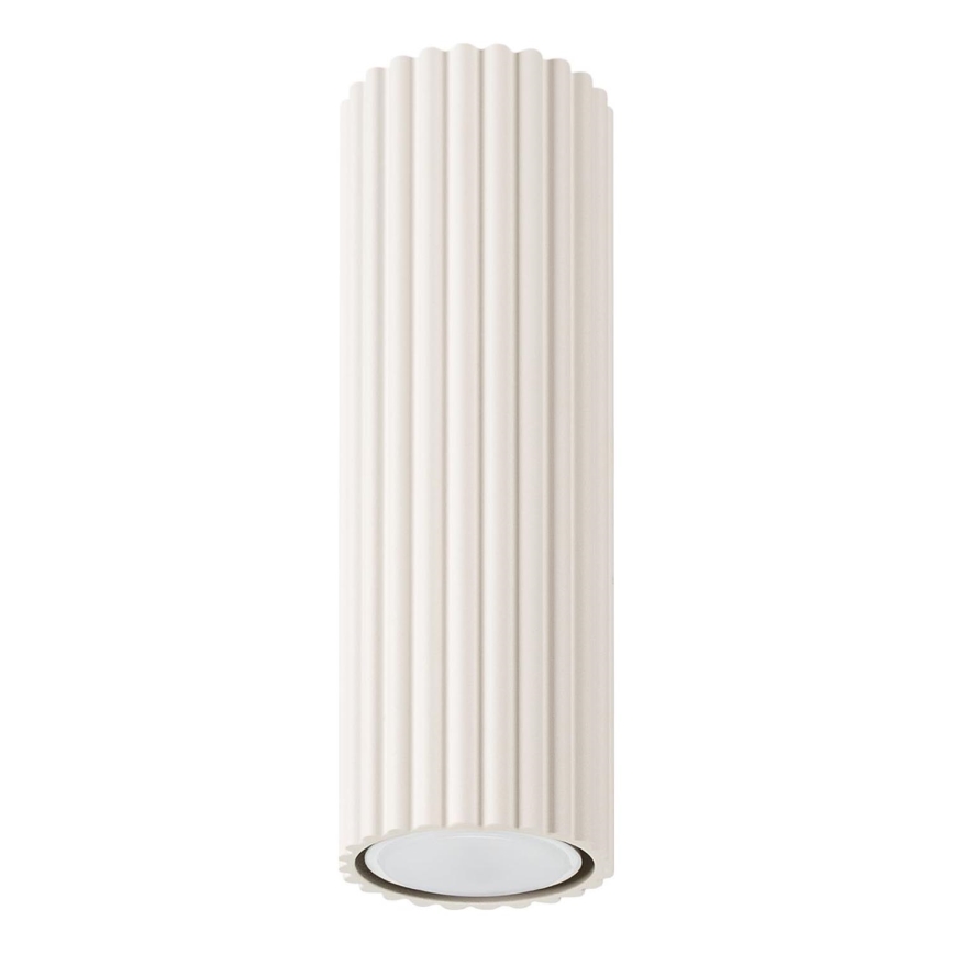 Bodové svítidlo KARBON 1xGU10/10W/230V 20 cm krémová