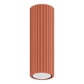 Bodové svítidlo KARBON 1xGU10/10W/230V 20 cm oranžová