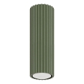 Bodové svítidlo KARBON 1xGU10/10W/230V 20 cm zelená