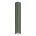 Bodové svítidlo KARBON 1xGU10/10W/230V 40 cm zelená
