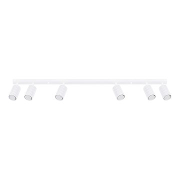 Bodové svítidlo KARBON 6xGU10/10W/230V bílá
