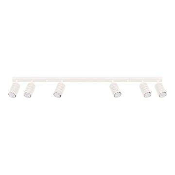 Bodové svítidlo KARBON 6xGU10/10W/230V krémová