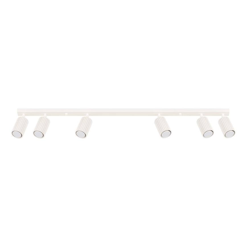Bodové svítidlo KARBON 6xGU10/10W/230V krémová