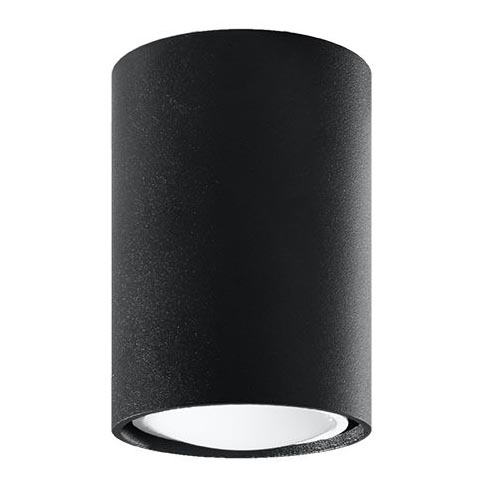 Bodové svítidlo LAGOS 1xGU10/10W/230V 10 cm černá