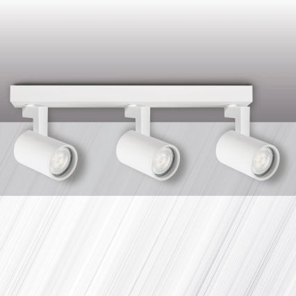 Bodové svítidlo LYNX 3xGU10/10W/230V bílá