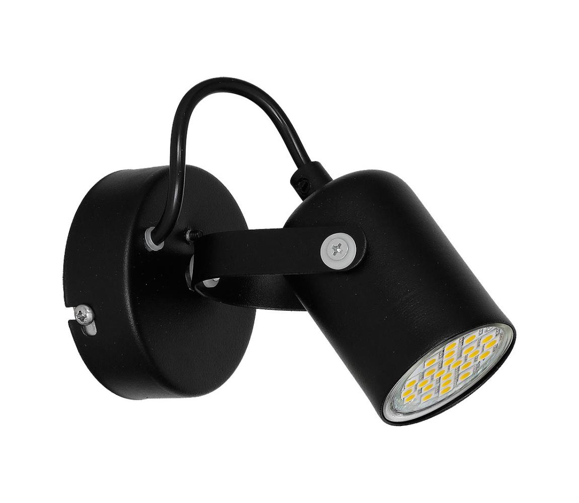 Luminex Bodové svítidlo MARK 1 1xGU10/40W černá LU7016