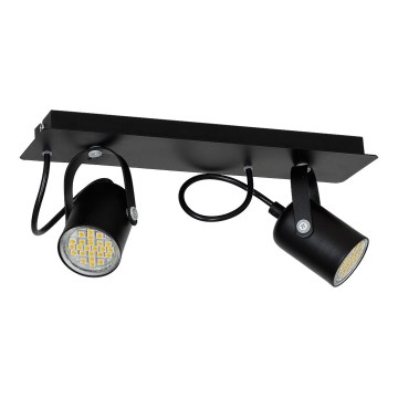 Bodové svítidlo MARK 2 2xGU10/40W černá