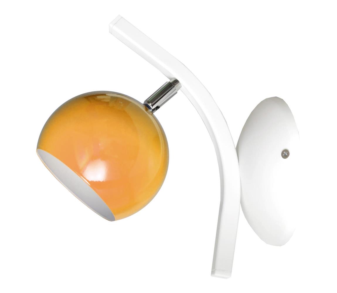 Helam Bodové svítidlo MORRIS 1xE27/60W/230V oranžová HE0361