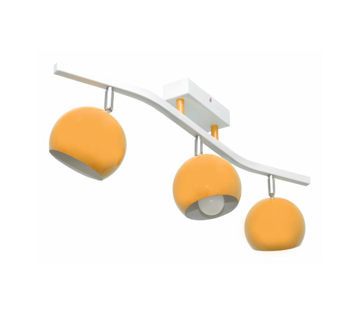 Helam Bodové svítidlo MORRIS 3xE27/60W oranžová HE0376