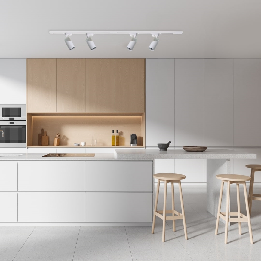 Bodové svítidlo NEO do lištového systému 1xGU10/8W/230V bílá