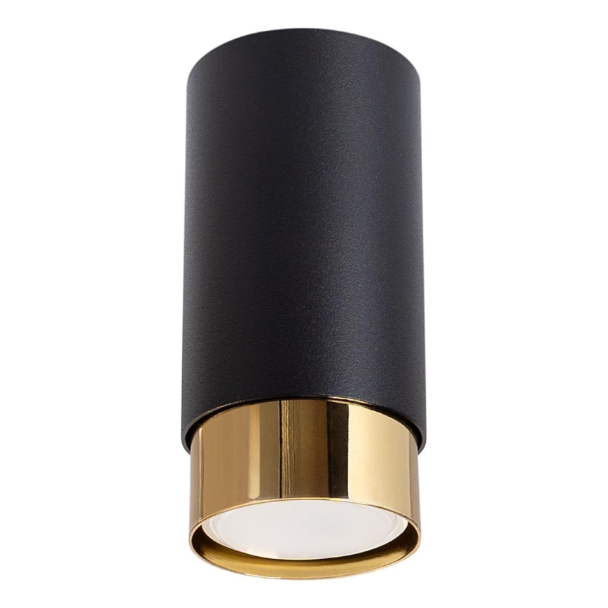 Bodové svítidlo NERO 1xGU10/10W/230V 12,5 cm černá/zlatá