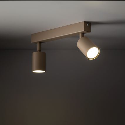 Bodové svítidlo NEX 2xGU10/10W/230V béžová