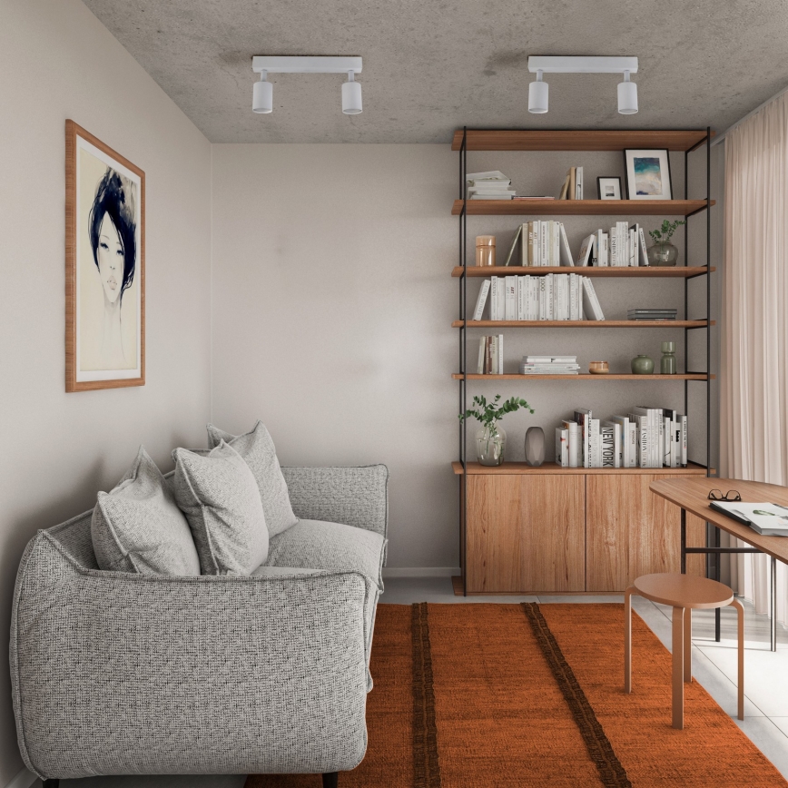 Bodové svítidlo NEX 2xGU10/10W/230V bílá