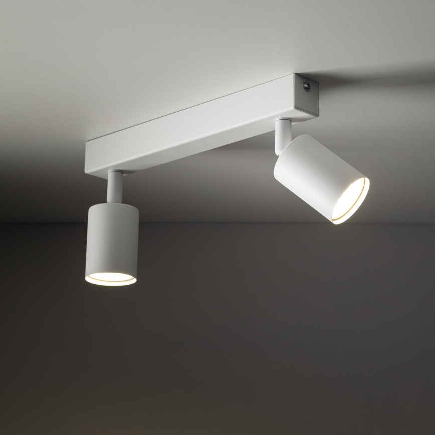 Bodové svítidlo NEX 2xGU10/10W/230V bílá