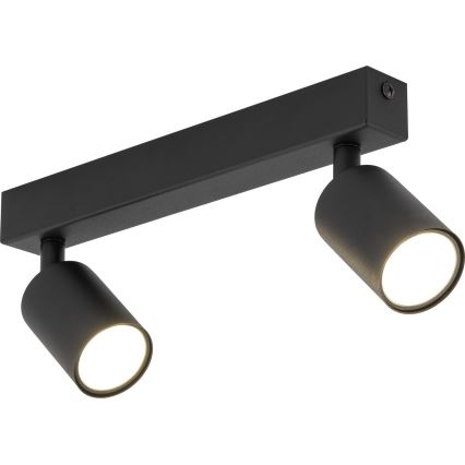Bodové svítidlo NEX 2xGU10/10W/230V černá