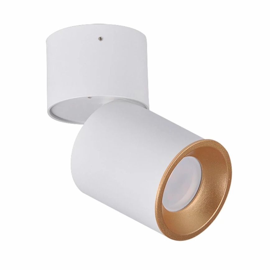 Bodové svítidlo NIXA 1xGU10/10W/230V bílá/zlatá