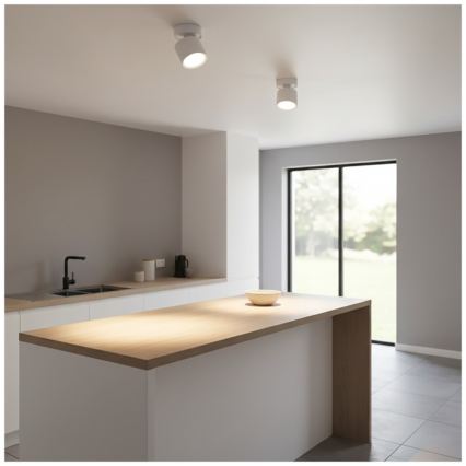 Bodové svítidlo OH12F 1xGX53/35W/230V 8,5 cm bílá