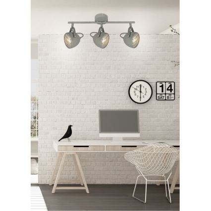 Bodové svítidlo PENT 3xGU10/50W/230V