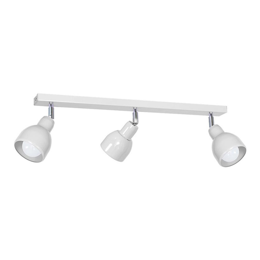 Bodové svítidlo PIK 3xE27/60W/230V bílá