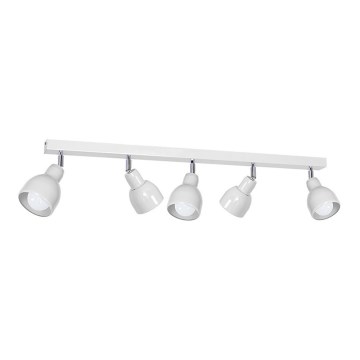 Bodové svítidlo PIK 5xE27/60W/230V bílá