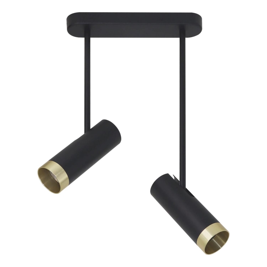 Bodové svítidlo PORTO 2xGU10/10W/230V černá