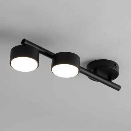 Bodové svítidlo PUNTO 2xGX53/12W/230V černá