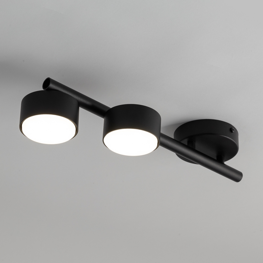 Bodové svítidlo PUNTO 2xGX53/12W/230V černá