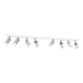 Bodové svítidlo RENO 8xGU10/8W/230V bílá/lesklý chrom