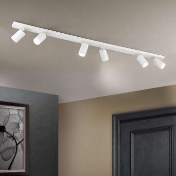 Bodové svítidlo SEAN 6xGU10/13W/230V bílá