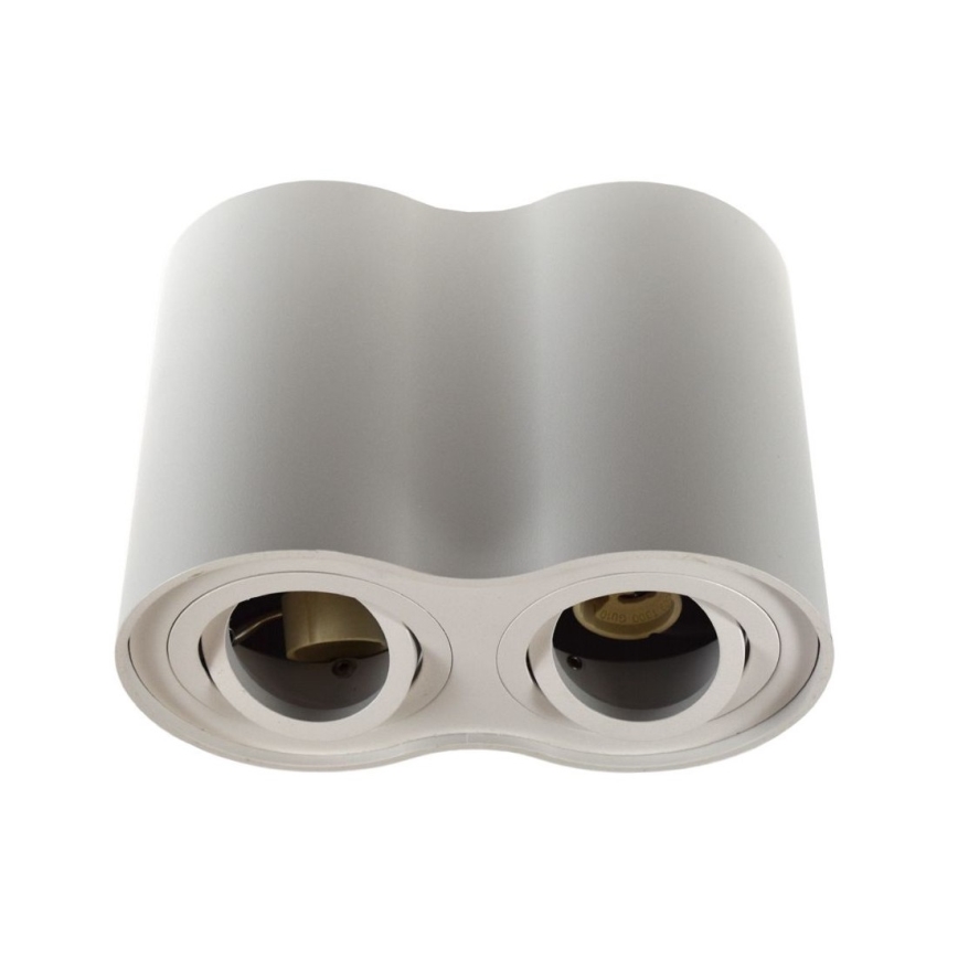 Bodové svítidlo SIROCO 2xGU10/30W/230V bílá