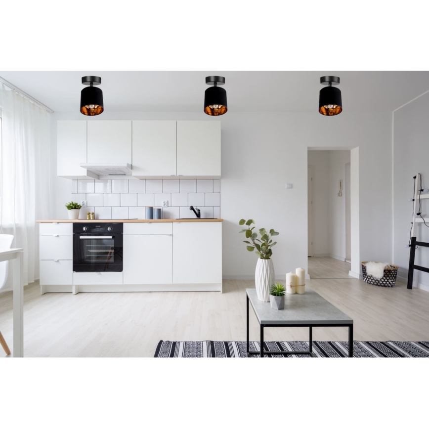 Bodové svítidlo SOFIA 1xE27/60W/230V černá