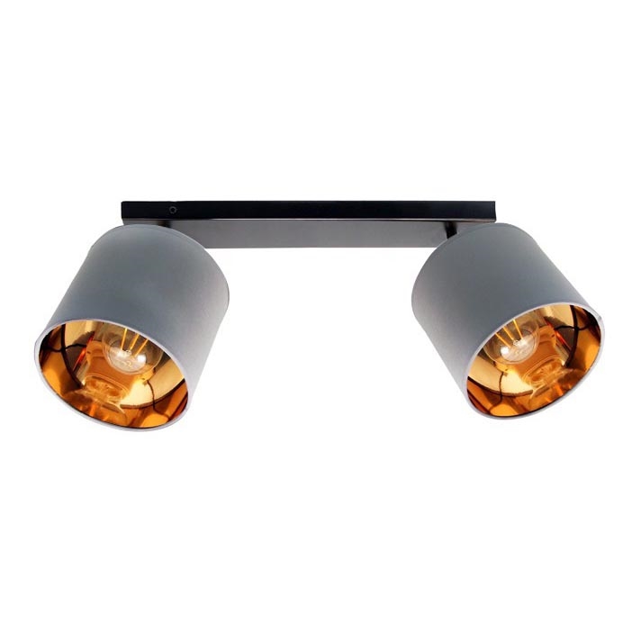 Bodové svítidlo SOFIA 2xE27/60W/230V šedá