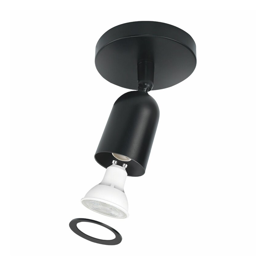 Bodové svítidlo SOLIS 1xGU10/6W/230V černá