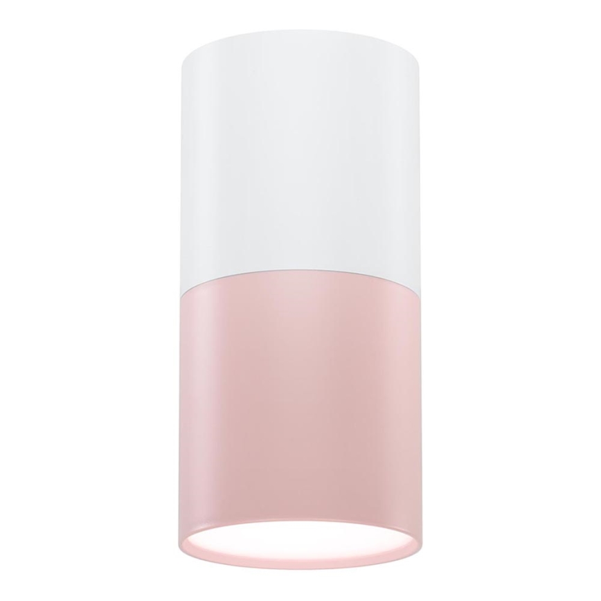 Bodové svítidlo TUBA 1xGU10/50W/230V bílá/růžová
