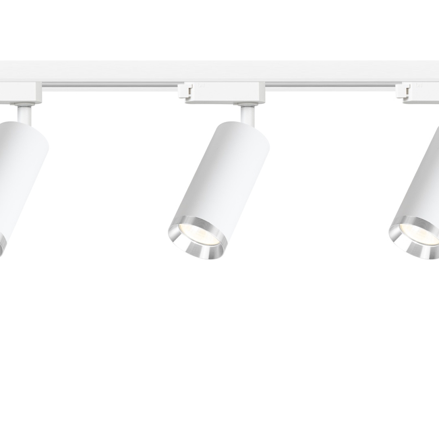 Bodové svítidlo v lištovém systému MICA 3xGU10/10W/230V bílá/matný chrom