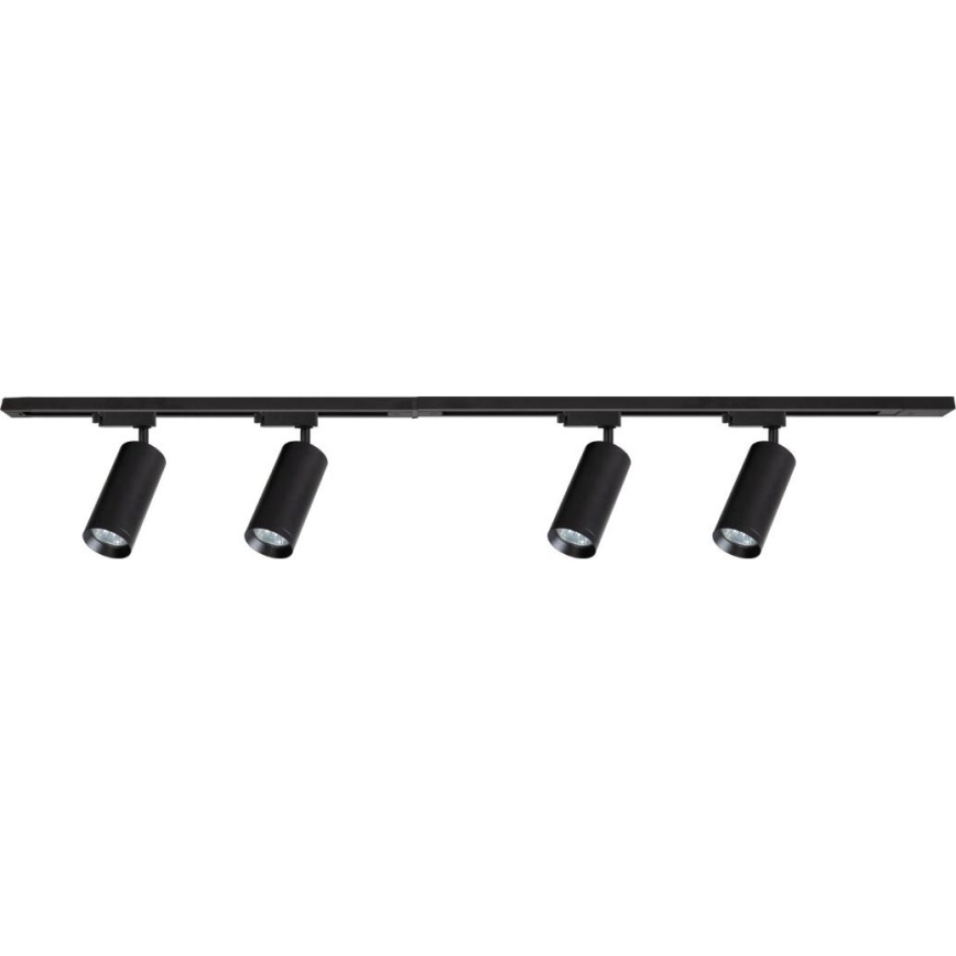 Bodové svítidlo v lištovém systému MICA 4xGU10/10W/230V černá