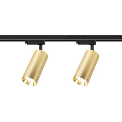 Bodové svítidlo v lištovém systému MICA 4xGU10/10W/230V zlatá/černá