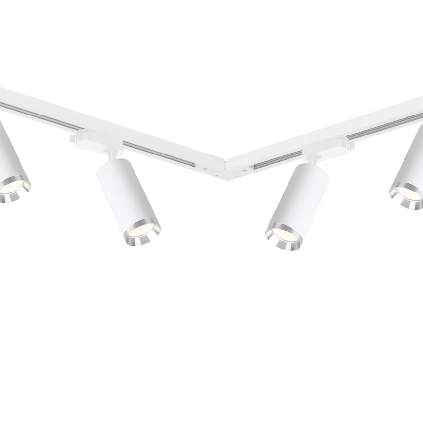 Bodové svítidlo v lištovém systému MICA 6xGU10/10W/230V bílá/matný chrom