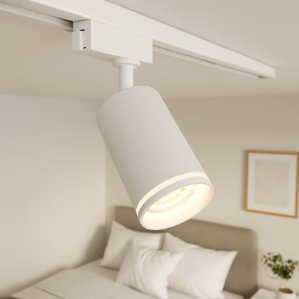 Bodové svítidlo v lištovém systému PIPE 3xGU10/10W/230V bílá