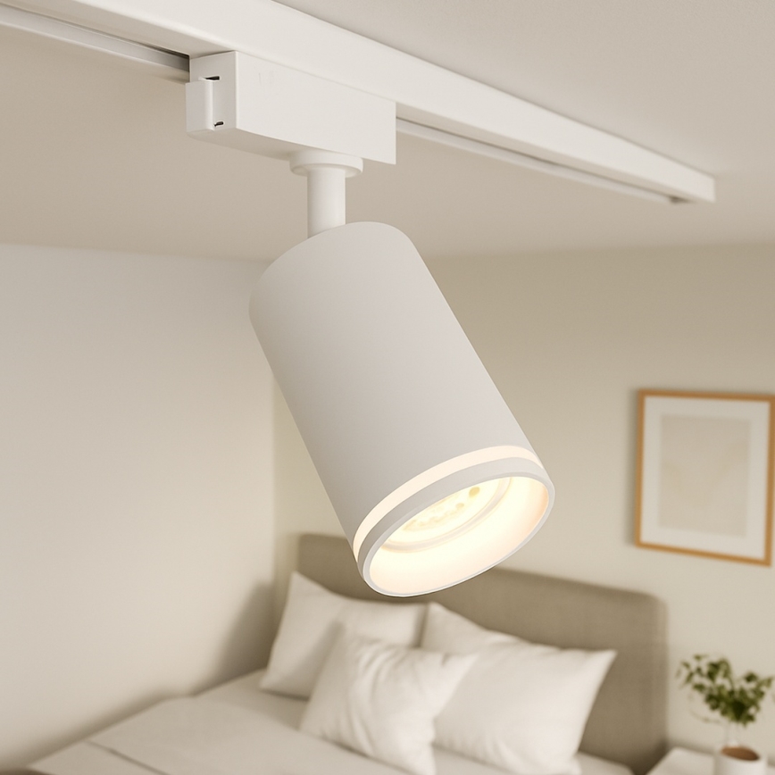 Bodové svítidlo v lištovém systému PIPE 3xGU10/10W/230V bílá