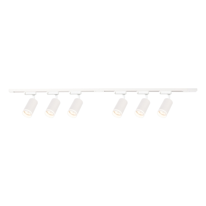 Bodové svítidlo v lištovém systému PIPE 6xGU10/10W/230V bílá