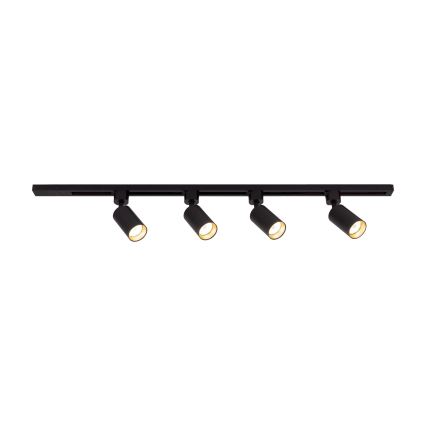 Bodové svítidlo v lištovém systému TRACER 4xGU10/10W/230V 1 m černá