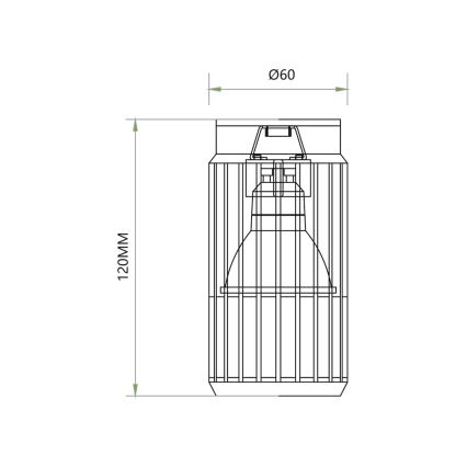 Bodové svítidlo VERTICAL 1xGU10/8W/230V bílá