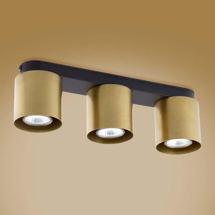 Bodové svítidlo VICO GOLD 3xGU10/10W/230V