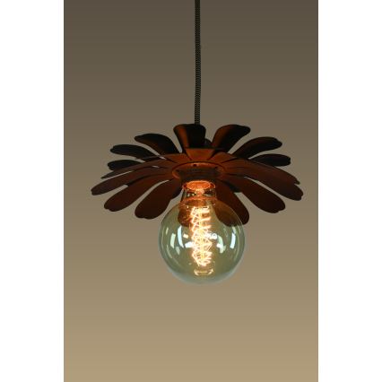 Bohemia-Design - Lustr na lanku 1xE27/60W/230V bronzová