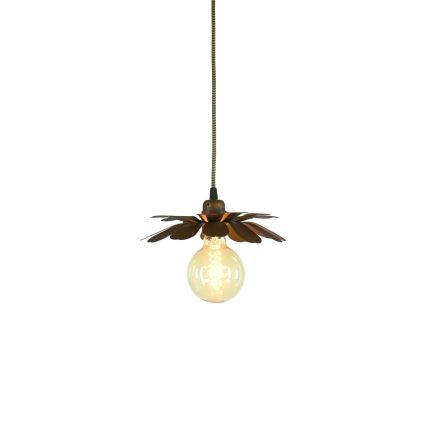 Bohemia-Design - Lustr na lanku 1xE27/60W/230V bronzová