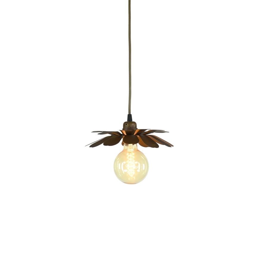 Bohemia-Design - Lustr na lanku 1xE27/60W/230V bronzová