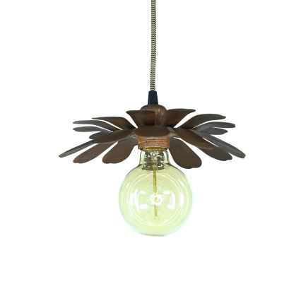 Bohemia-Design - Lustr na lanku 1xE27/60W/230V bronzová